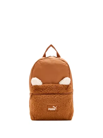 Puma Teddy-ear Backpack In Brown