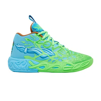 Pre-owned Puma Teenage Mutant Ninja Turtles X Mb.04 Jr 'leonardo & Michelangelo' | Green | Kid's Size 7