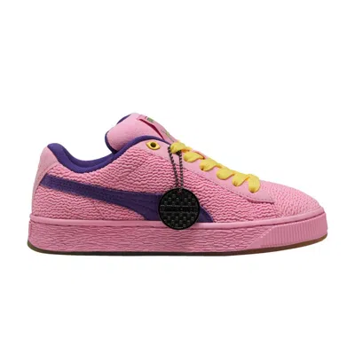 Pre-owned Puma Teenage Mutant Ninja Turtles X Suede Xl 2 Big Kid 'krang' | Pink | Kid's Size 5
