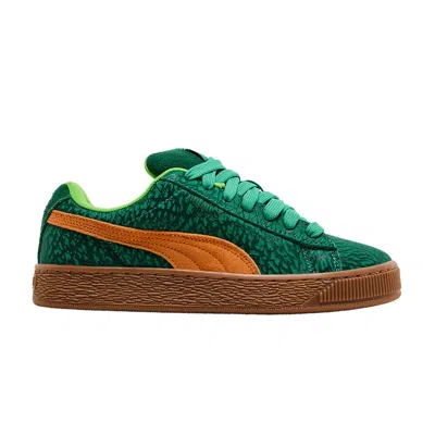 Pre-owned Puma Teenage Mutant Ninja Turtles X Suede Xl Big Kid 'the Four Turtles' | Green | Kid's Size 4.5