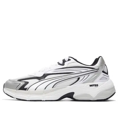 Puma Teveris Nitro 'noughties Feather Grey Black' In White