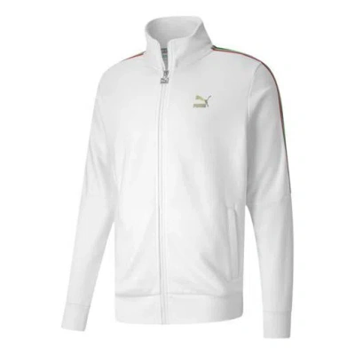Puma Tfs Unity Zipper Knit Jacket White