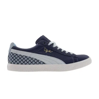 Pre-owned Puma The Clyde Jet Set | Blue | Men's Size 12