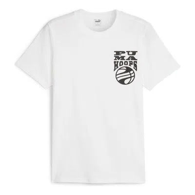 Puma The Hooper Basketball T-shirt 'white'
