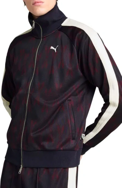 Puma The Never Worn V T7 Track Jacket In New Navy