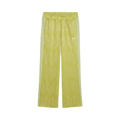 Pre-owned Puma The Neverworn V T7 Track Pants 'sea Kelp' | Green | Men's Size L