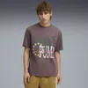 Puma The Neverworn Vi T-shirt Men In Purple