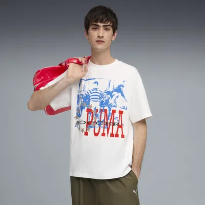 Puma The Neverworn Vi T-shirt Men In White