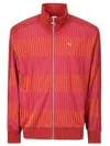 Puma The Players Lane T7 Track Jacket In Intense Red