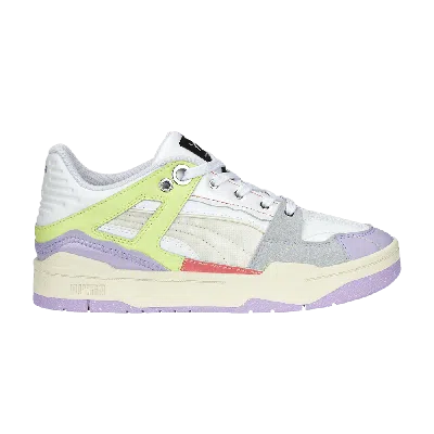 Pre-owned Puma The Ragged Priest X Wmns Slipstream 'worlds Collide - White'