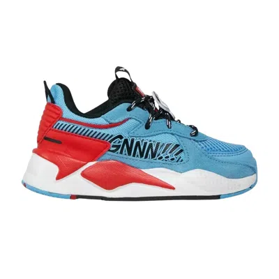 Pre-owned Puma The Smurfs X Rs-x Infant 'hefty Smurf' | Blue | Infant Size 6