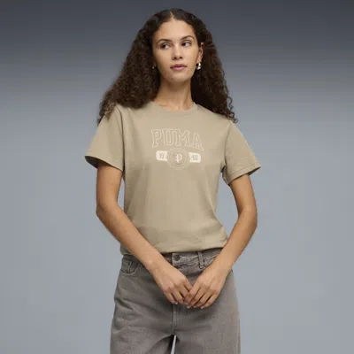 Puma Throwback Women's T-shirt In Neutral