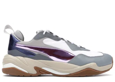 Pre-owned Puma Thunder Electric White (women's) Sneakers In  White/pink Lavender