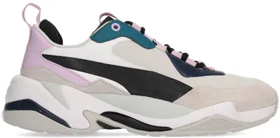 Pre-owned Puma Thunder Rive Droite (women's) Sneakers In Deep Lagoon/orchid Bloom