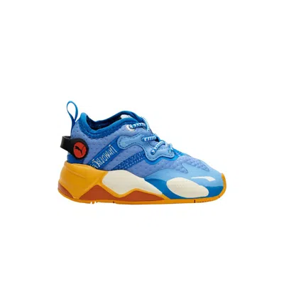 Pre-owned Puma Thundercats X Rs-x Infant 't3ch - Lion-o' | Blue | Infant Size 6