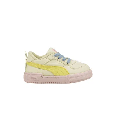 Pre-owned Puma Tinycottons X Ca Pro Infant 'anise Flower Aspen Gold' | Yellow | Infant Size 9