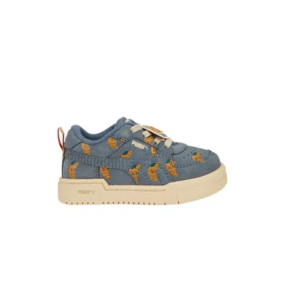 Pre-owned Puma Tinycottons X Ca Pro Infant 'croissant' | Blue | Infant Size 10
