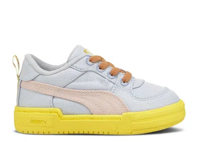 Puma Babies'  Tinycottons X  Ca Pro Infant 'aspen Gold Chalk Pink' In Blue
