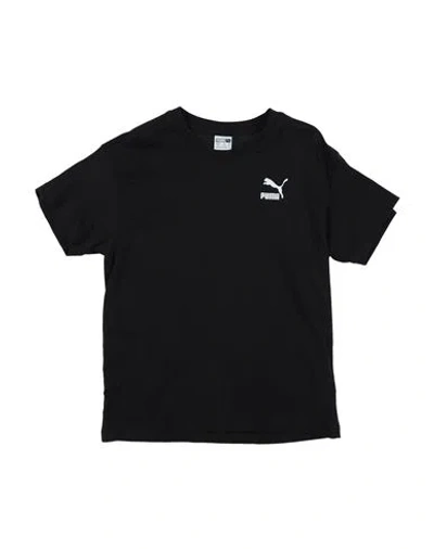 Puma Babies'  Toddler Boy T-shirt Black Size 7 Cotton, Polyester