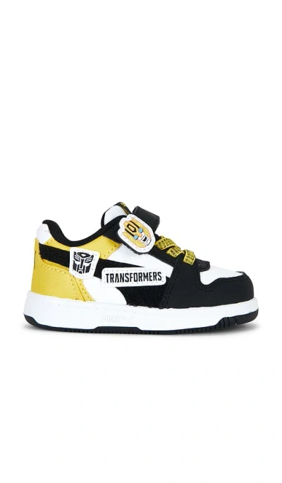 Puma Toddler Rebound Slam Lo Transformers Sneaker In Multi