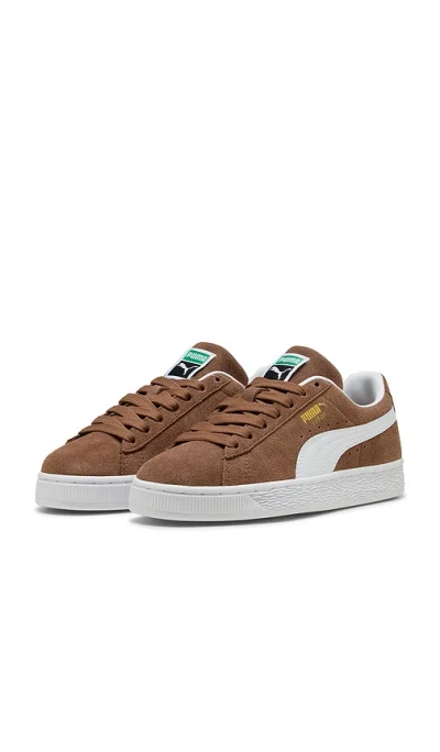 Puma Toddler Suede Classic Sneaker In Brown
