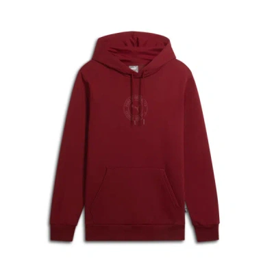 Puma Tonal Logo Men's Hoodie In Intense Red