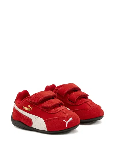 Puma Babies' Touch-strap Sneakers In Red