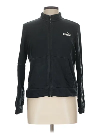 Pre-owned Puma Track Jacket In Black