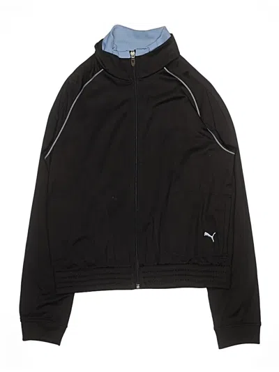 Pre-owned Puma Kids' Track Jacket In Black