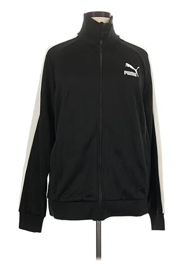 Pre-owned Puma Track Jacket In Black