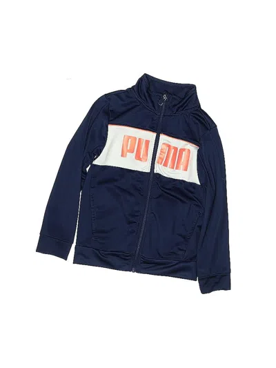 Pre-owned Puma Kids' Track Jacket In Blue