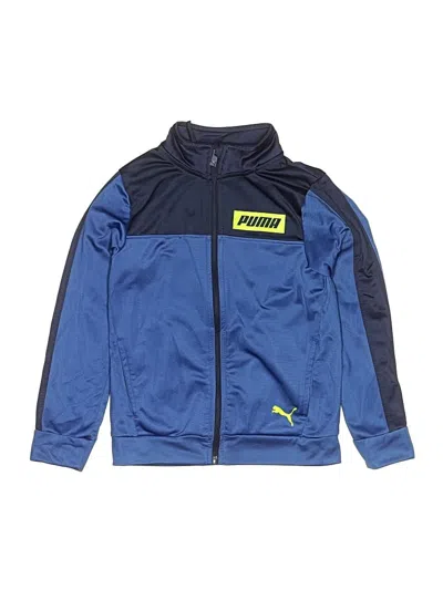 Pre-owned Puma Kids' Track Jacket In Blue