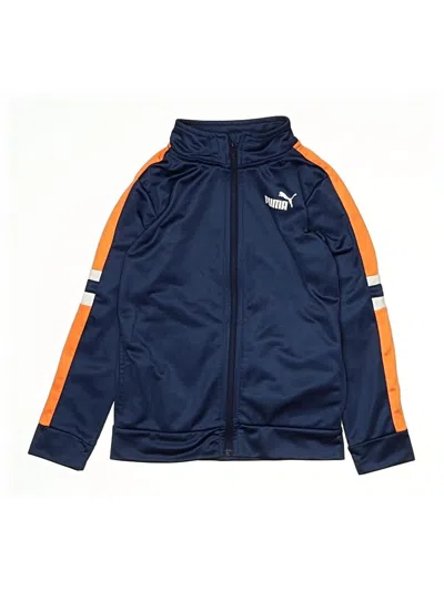 Pre-owned Puma Kids' Track Jacket In Blue