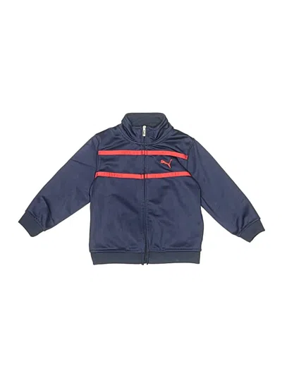 Pre-owned Puma Kids' Track Jacket In Blue