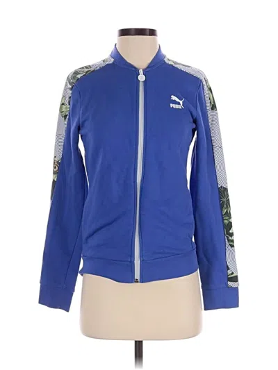 Pre-owned Puma Track Jacket In Blue