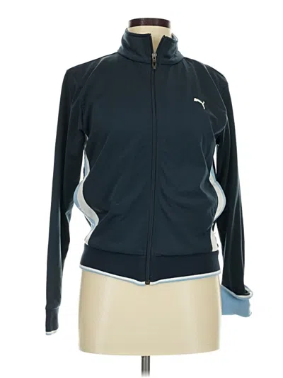 Pre-owned Puma Track Jacket In Blue