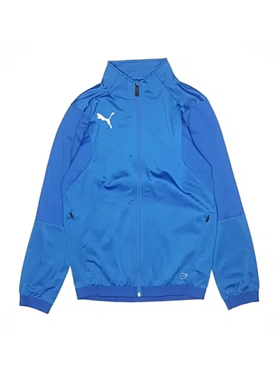 Pre-owned Puma Kids' Track Jacket In Blue
