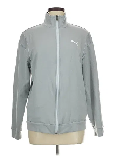 Pre-owned Puma Track Jacket In Gray