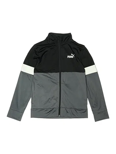Pre-owned Puma Kids' Track Jacket In Gray