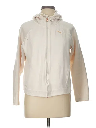 Pre-owned Puma Track Jacket In Ivory