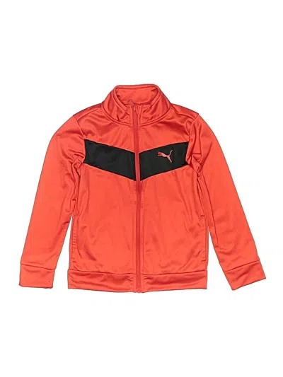 Pre-owned Puma Kids' Track Jacket In Orange