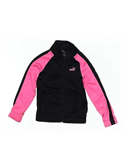 Pre-owned Puma Kids' Track Jacket In Pink