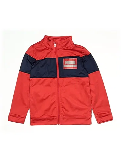 Pre-owned Puma Kids' Track Jacket In Red