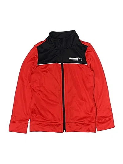 Pre-owned Puma Kids' Track Jacket In Red