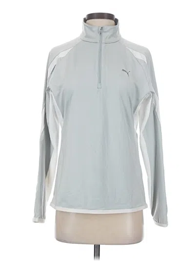 Pre-owned Puma Track Jacket In Silver