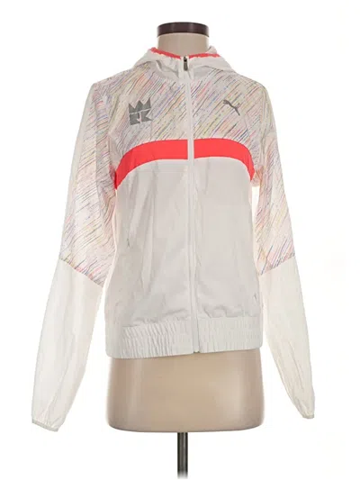 Pre-owned Puma Track Jacket In White