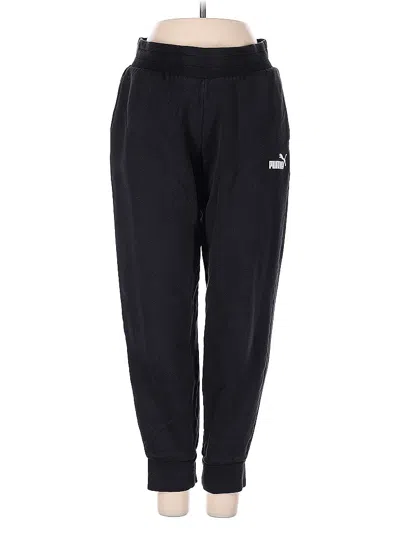 Pre-owned Puma Track Pants In Black