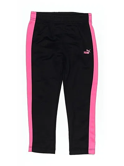 Pre-owned Puma Kids' Track Pants In Black