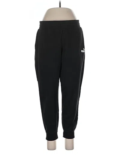 Pre-owned Puma Track Pants In Black