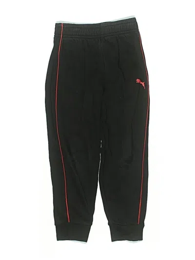 Pre-owned Puma Kids' Track Pants In Black